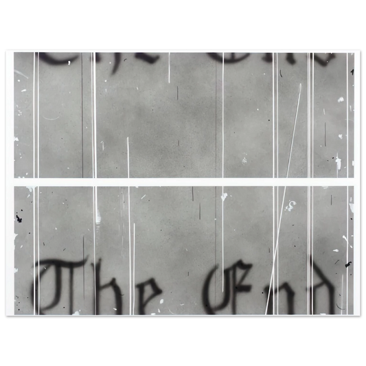 The End 1 by Edward Ruscha (1993) – art poster, view 2