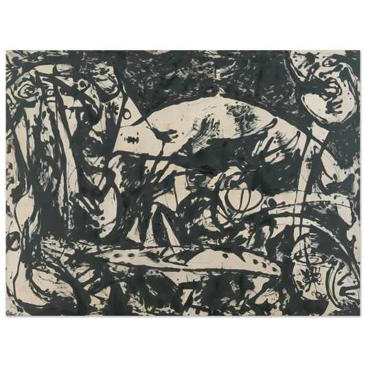 Number 14 by Jackson Pollock – art poster