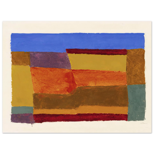 Study For Layered by Josef Albers (1940) – art poster