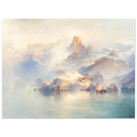 The Dream City by Thomas Moran – art poster