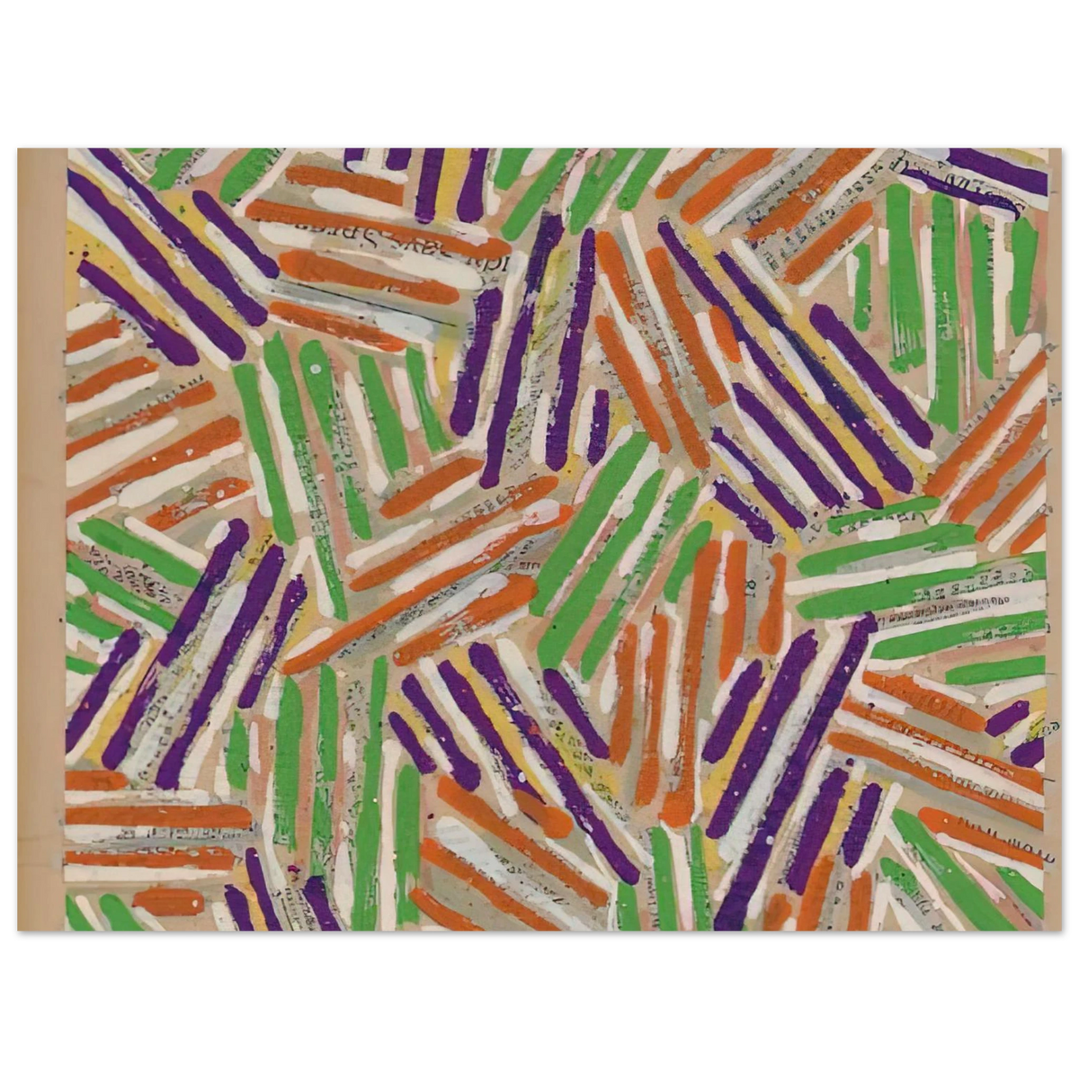 Untitled Ulae S13 by Jasper Johns – art poster, view 2
