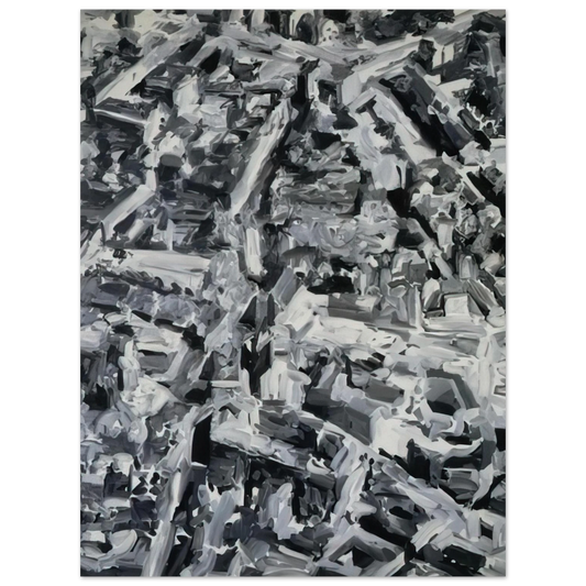 Townscape F by Gerhard Richter (1968) – art poster