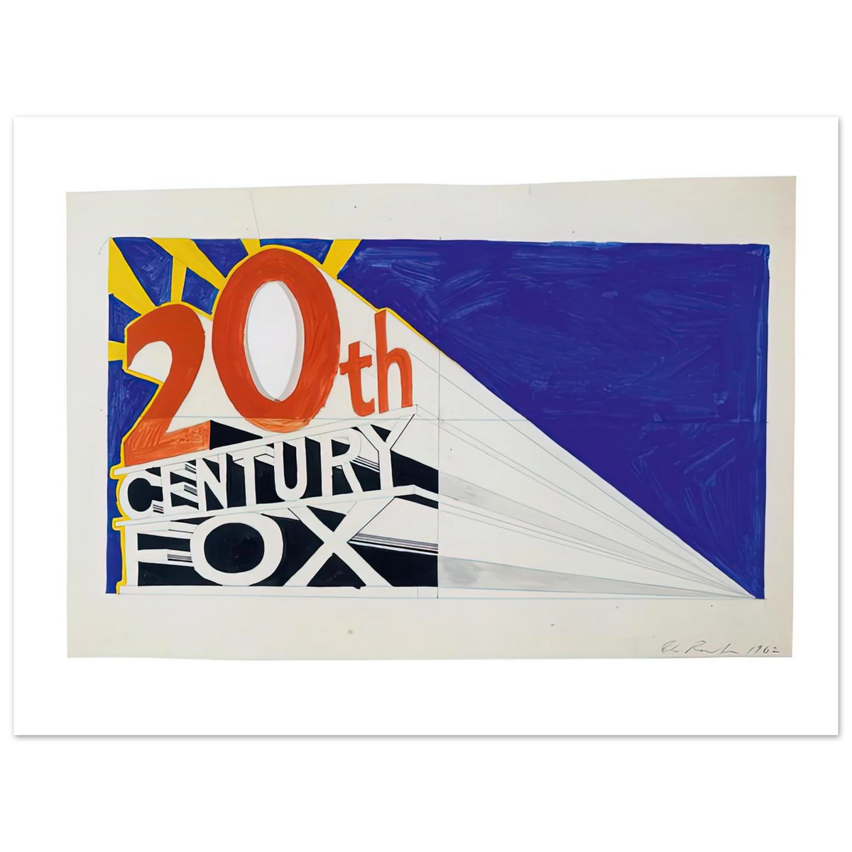 Trademark 3 by Edward Ruscha (1962) – art poster