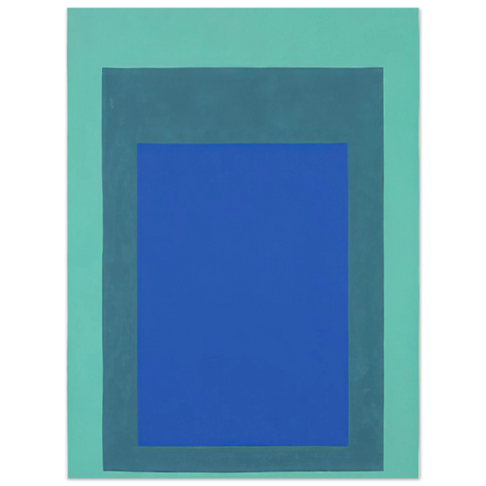 Homage To The Square by Josef Albers (1976) – art poster