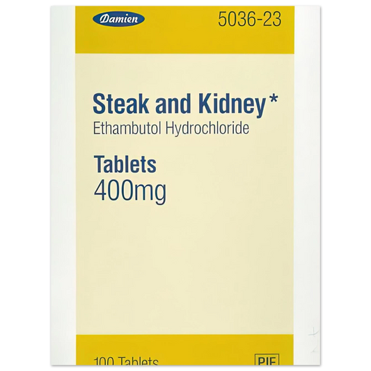 Steak And Kidney by Damien Hirst (1999) – art poster