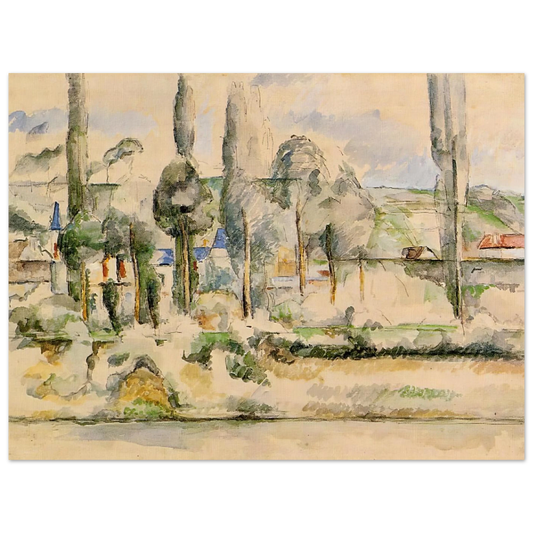 Chateau De Madan by Paul Cézanne – art poster