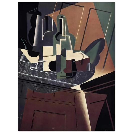 The Sideboard by Juan Gris (1917) – art poster
