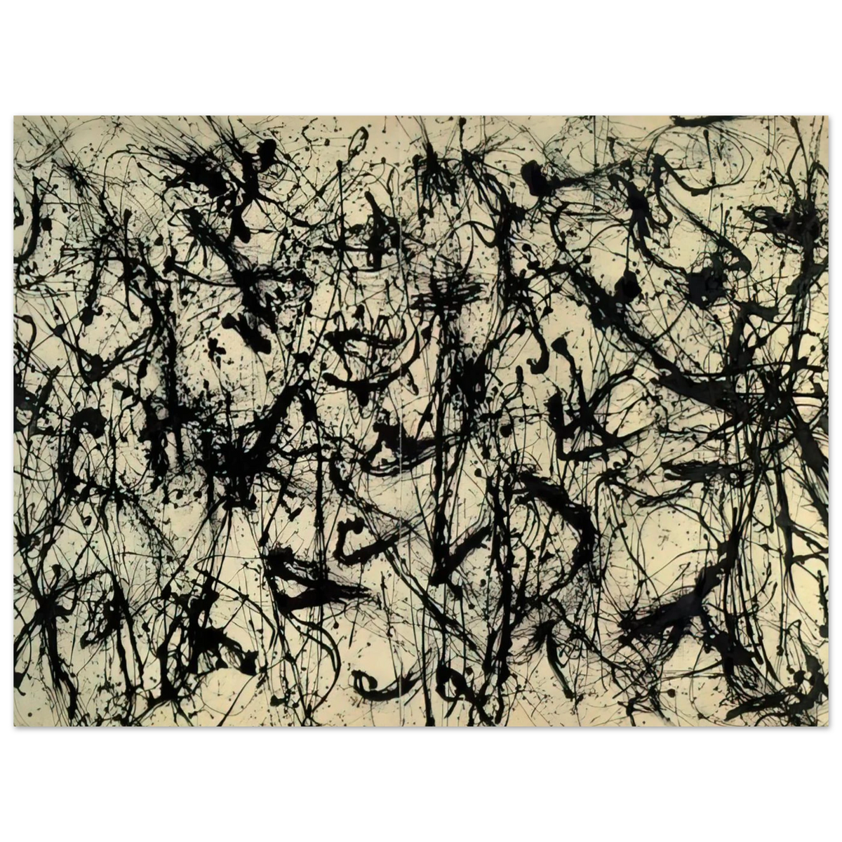 Number 32 by Jackson Pollock (1950) – art poster, view 2