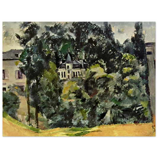 Castle Of Marines by Paul Cézanne – art poster