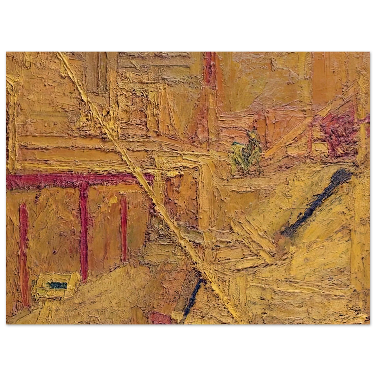 Maples Demo by Frank Auerbach – art poster, view 2