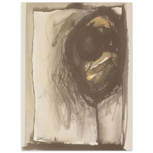 Untitled by Eva Hesse (1961) – art poster