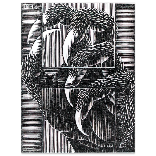 Untitled Print No. 13 by M.C. Escher – art poster