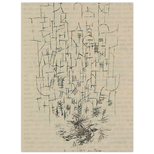 Death For The Idea by Paul Klee (1915) – art poster
