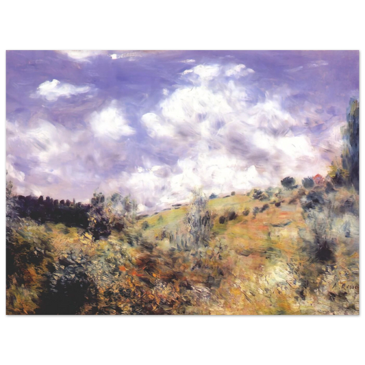 The Gust Of Wind by Pierre-Auguste Renoir – art poster, view 2
