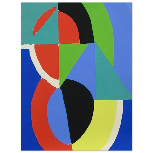 Composition 2 by Sonia Delaunay – art poster