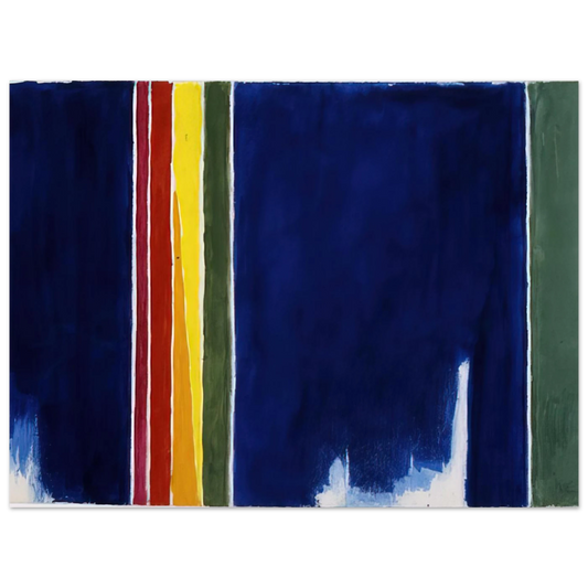 Atmospheric Effects I by Alma Woodsey Thomas (1970) – art poster, view 2