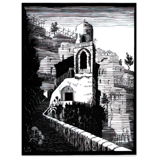 San Giovanni Ravello February by M.C. Escher (1932) – art poster, view 2