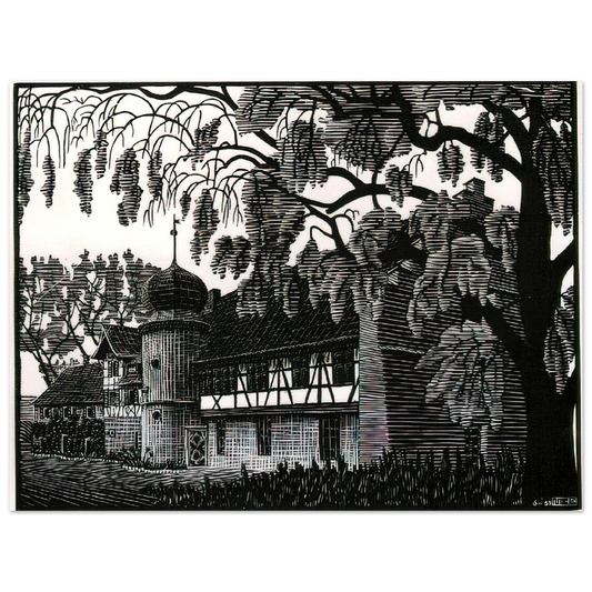 Untitled Print No. 12 by M.C. Escher – art poster