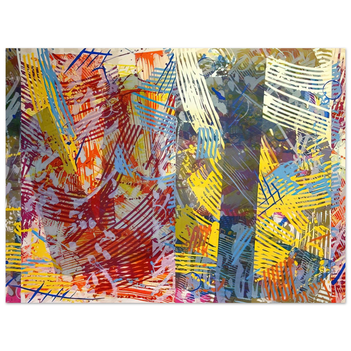 Pretty Boxes by Sam Gilliam – art poster