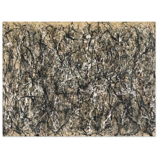 One Number 31 by Jackson Pollock (1950) – art poster, view 2