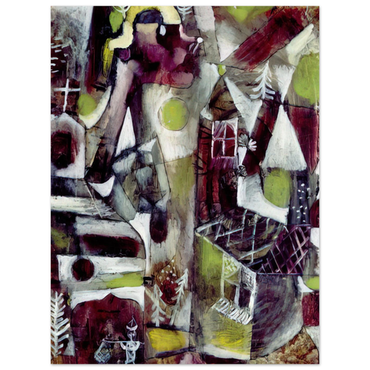 Swamp Legend by Paul Klee (1919) – art poster