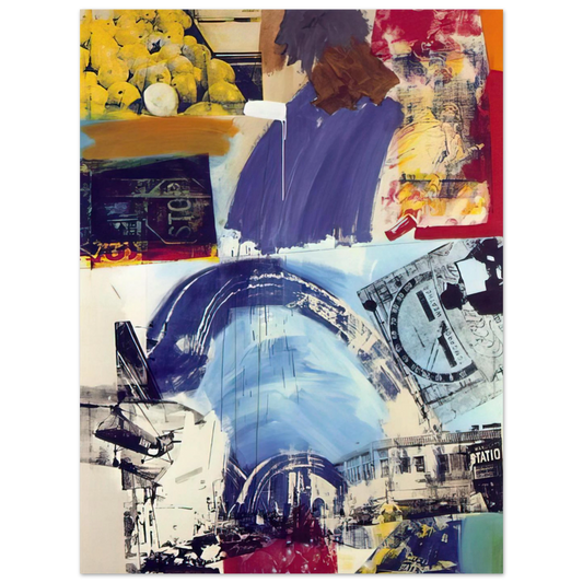Harbor by Robert Rauschenberg – art poster, view 2