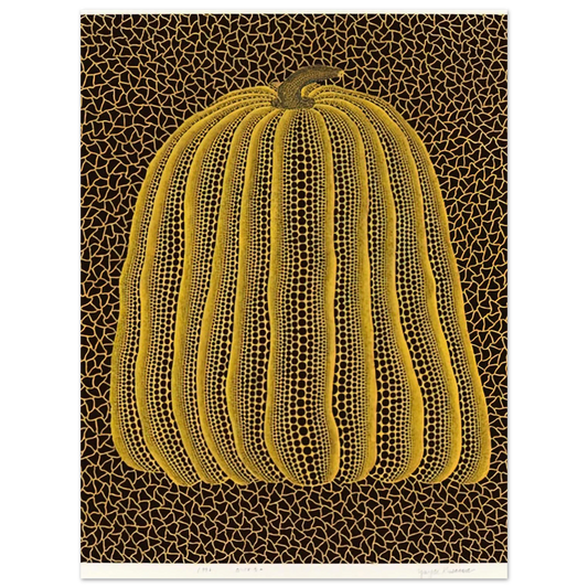 Yellow Pumpkin by Yayoi Kusama (1992) – art poster