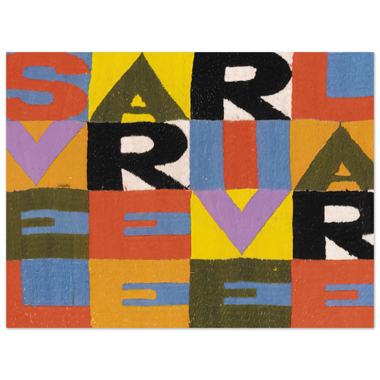 Svelare E Rivelare by Alighiero Boetti – art poster, view 2
