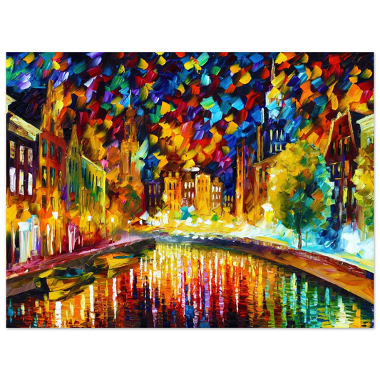 Autumn Park by Leonid Afremov – art poster, view 2