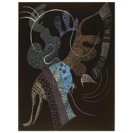 White Line by Wassily Kandinsky (1936) – art poster, view 2