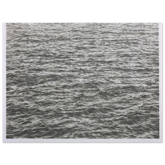 Ocean by Vija Celmins (1975) – art poster, view 2