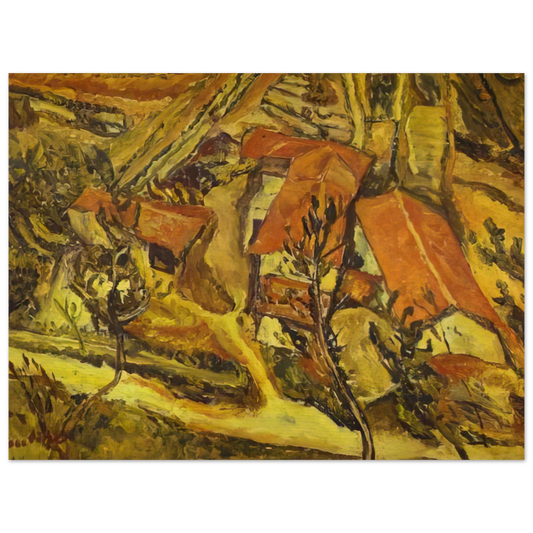 Landscape by Chaim Soutine – art poster