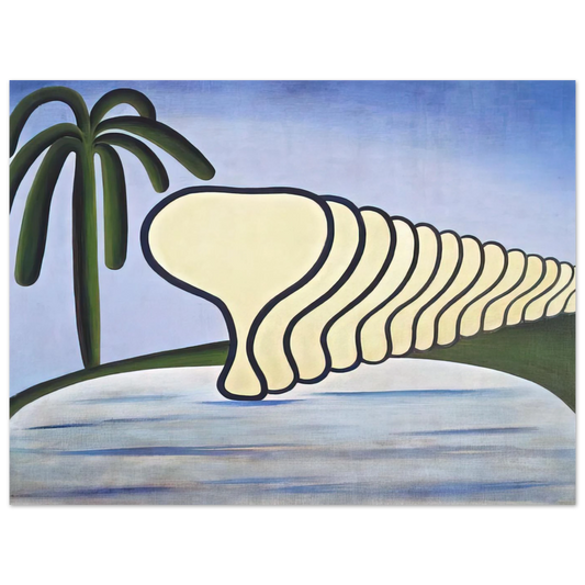 Sleep by Tarsila do Amaral – art poster