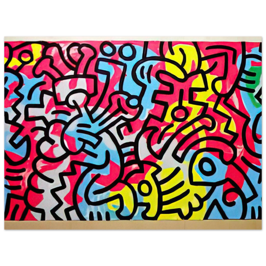 Untitled by Keith Haring (1987) – art poster