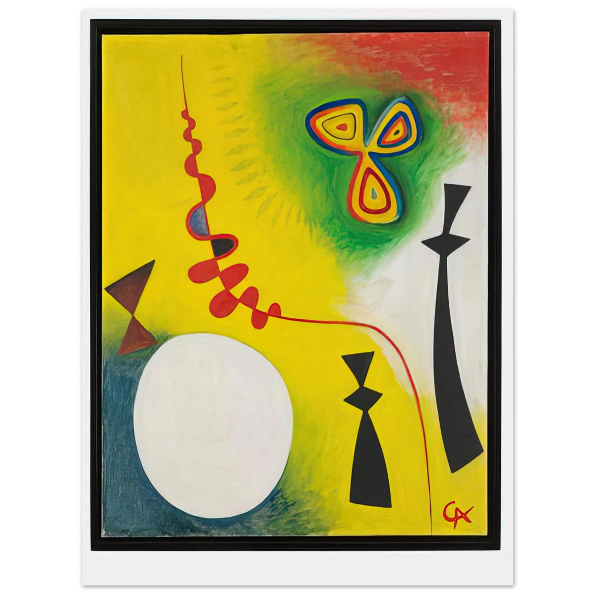 Fetishes by Alexander Calder (1944) – art poster, view 2
