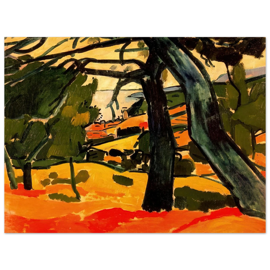 Landscape 1 by Andre Derain (1907) – art poster