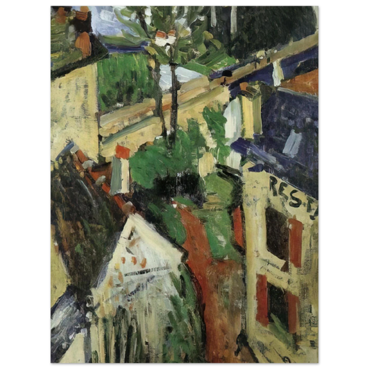 Baker's Hotel by Andre Derain – art poster, view 2