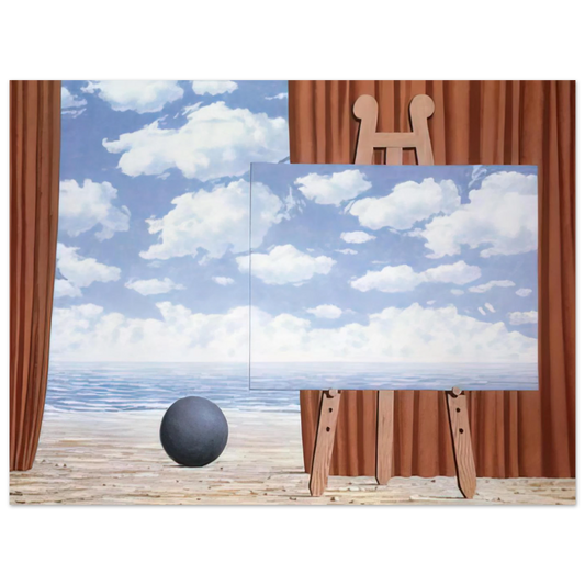 The Fair Captive by René Magritte (1965) – art poster