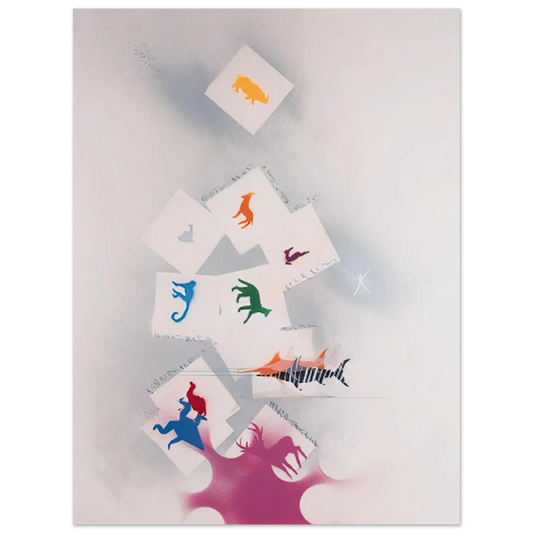 Untitled 2 by Alighiero Boetti – art poster