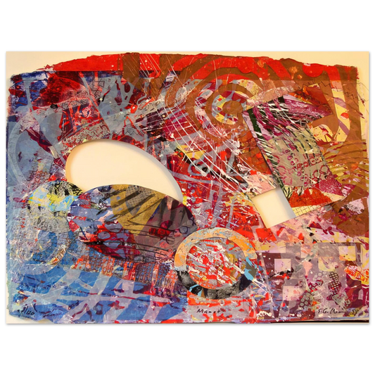 Manet III by Sam Gilliam – art poster