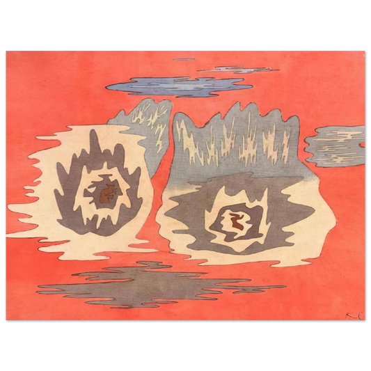 The Place Of The Twins by Paul Klee (1929) – art poster