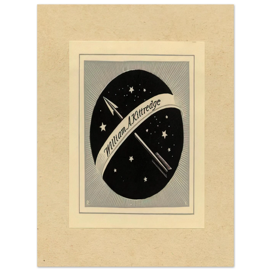 Illustration To William A. Kittredge by Rockwell Kent – art poster