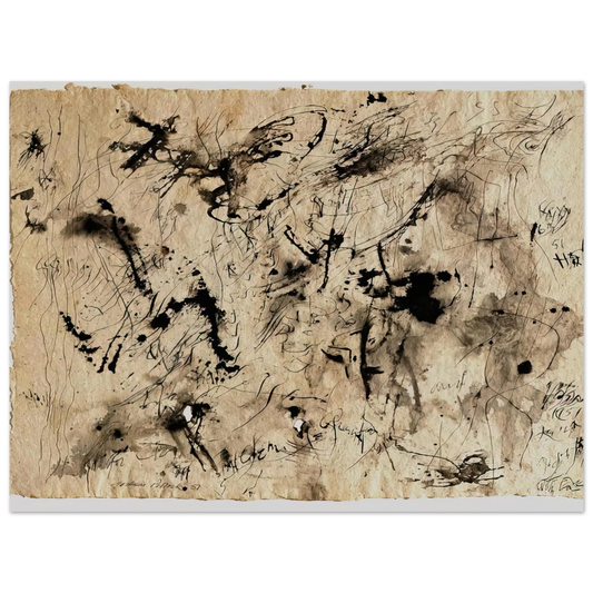 Untitled 1 by Jackson Pollock (1951) – art poster, view 2