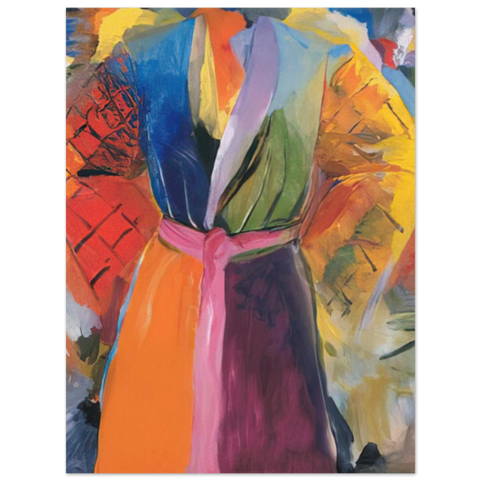 The Robe Following Her 4 by Jim Dine (1985) – art poster