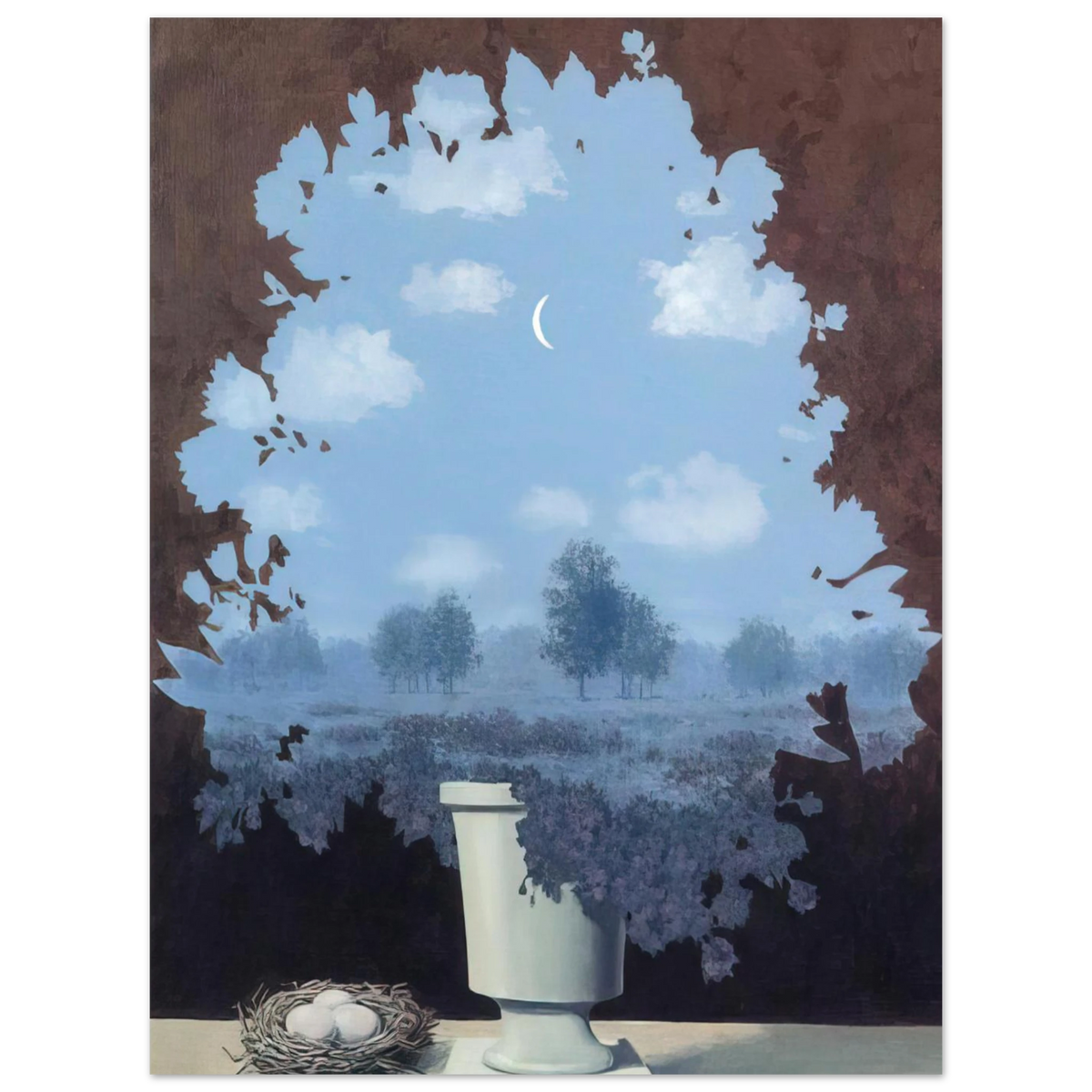 The Land Of Miracles by René Magritte (1964) – art poster
