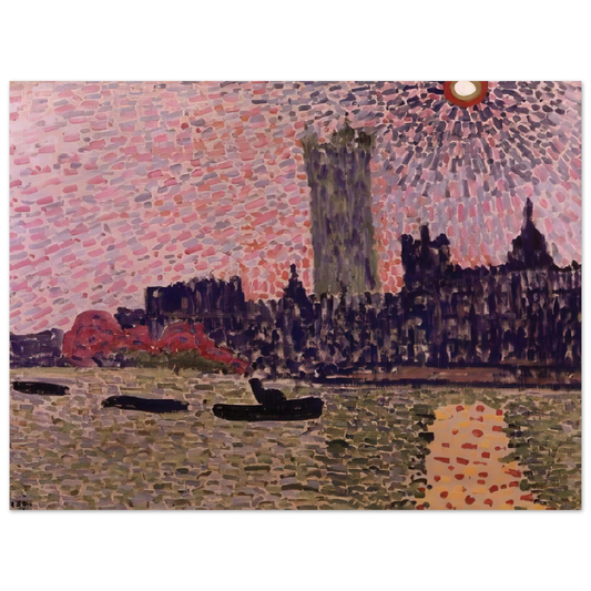 Westminster by Andre Derain (1905) – art poster