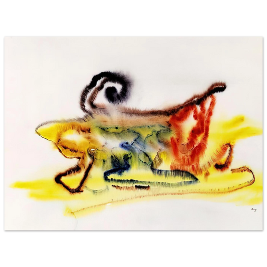 Untitled by Henri Michaux (1961) – art poster, view 2