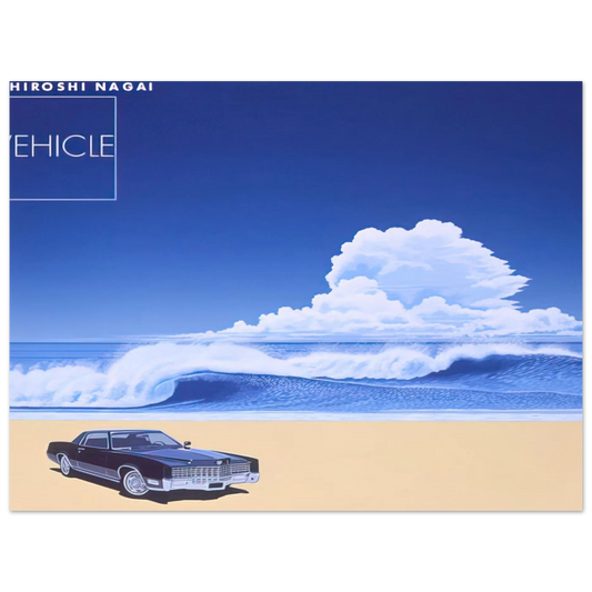 Vintage Car No. 15 by Hiroshi Nagai – art poster, view 2