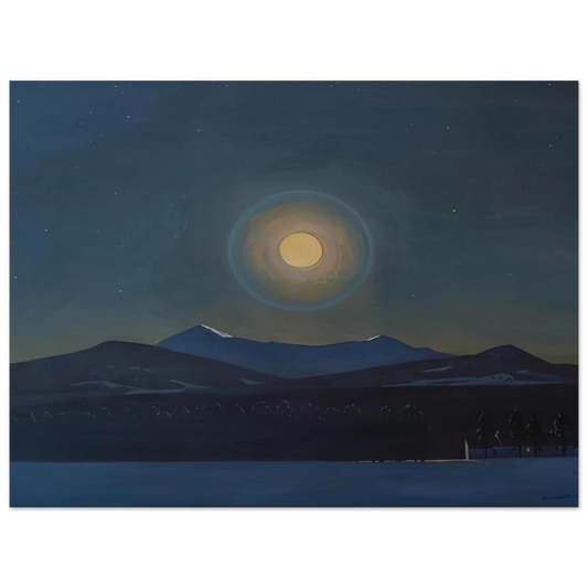 Moonlight, Winter by Rockwell Kent – art poster