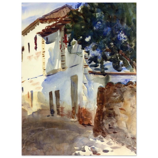 The White House by John Singer Sargent – art poster